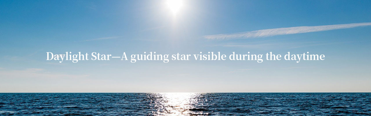 Daylight Star—A guiding star visible during the daytime